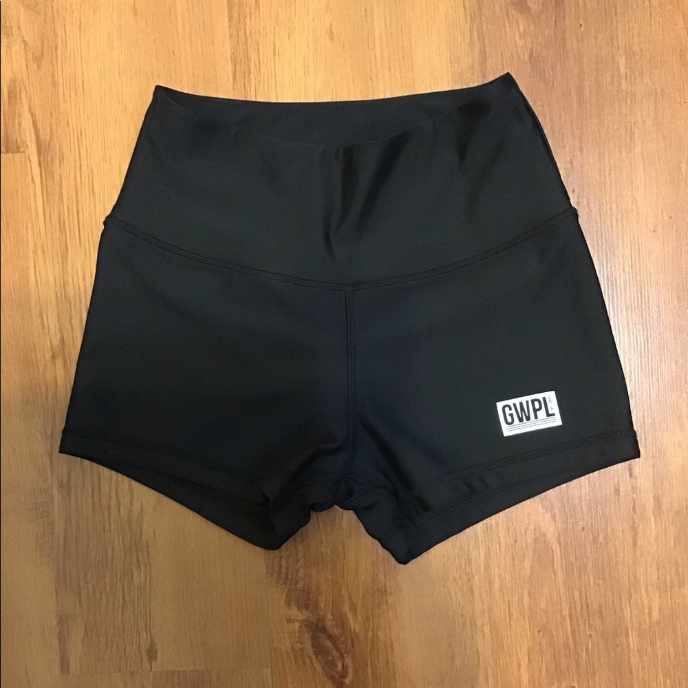 Girls Who Powerlifting GWPL High Waisted Shorts